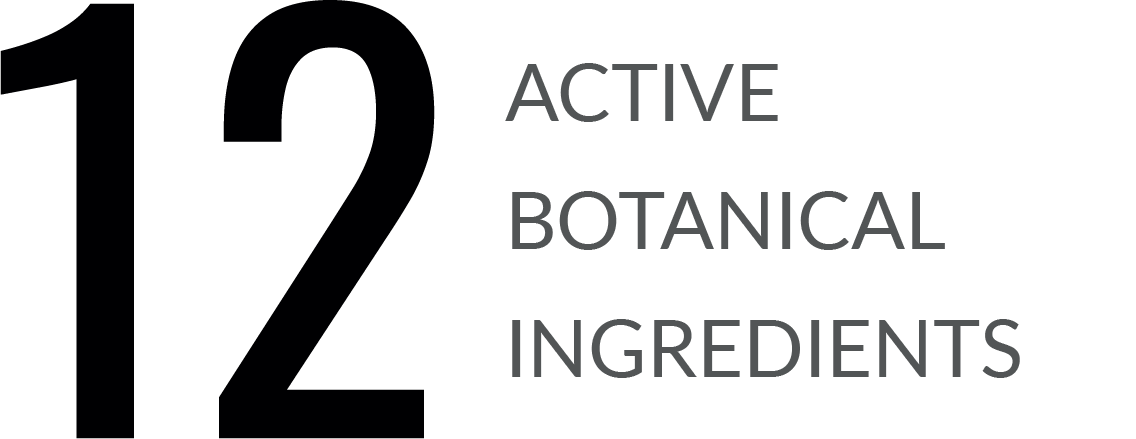 Palliate 12 active botanical ingredients | LIFE ROOTS